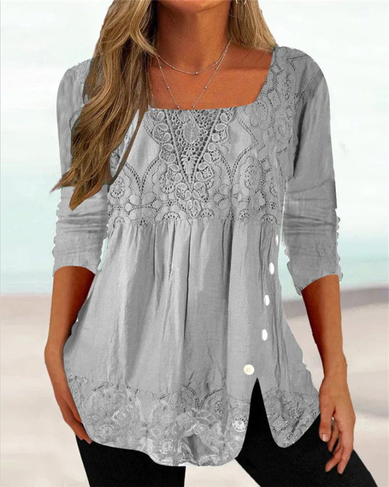 Blouse chic pour femme avec coupe élégante et style distinctif