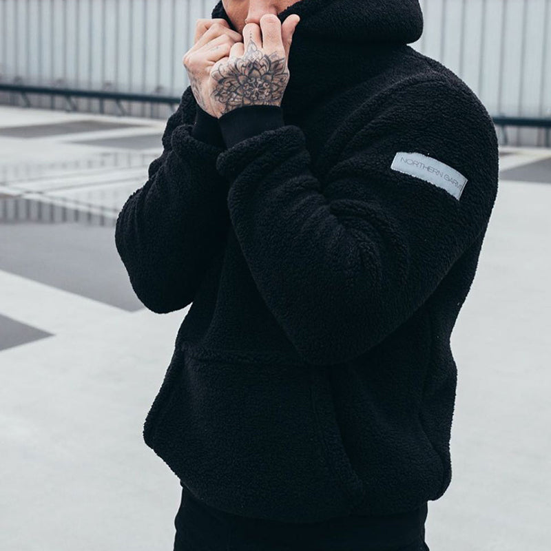 Renzo™ – Sweat à capuche en peluche