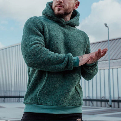 Renzo™ – Sweat à capuche en peluche