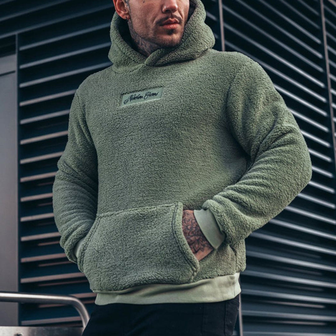 Renzo™ – Sweat à capuche en peluche