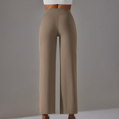 Léa Blanchet® | Pantalon large taille haute avec cordon