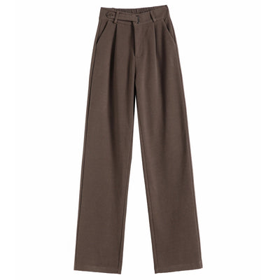 Léa Blanchet® | Pantalon tailleur à pinces taille haute