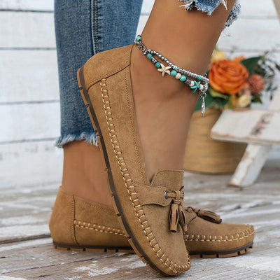 Mocassins femme confortables et doux parfaits pour marcher toute la journée