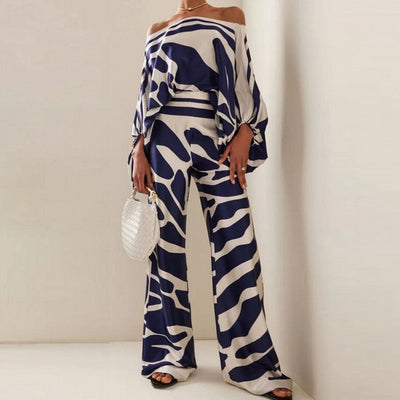 Combinaison femme une manche coupe large au style chic et tendance