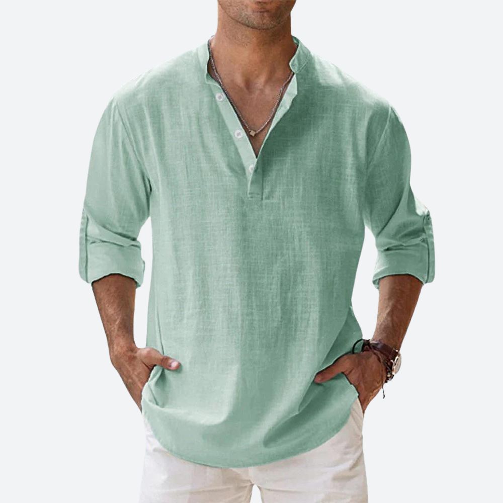 Chemise légère homme avec coupe décontractée idéale pour tous les jours