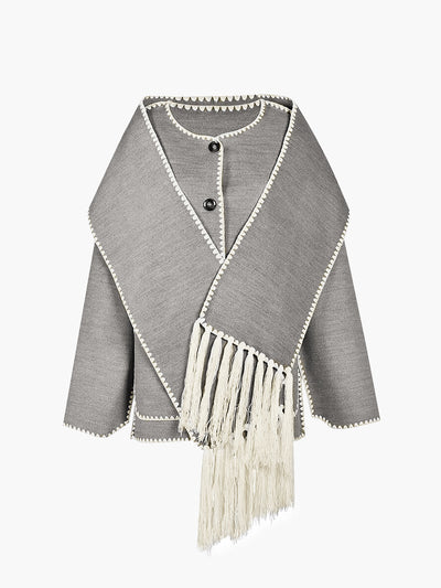 Lauren | Veste avec écharpe assortie