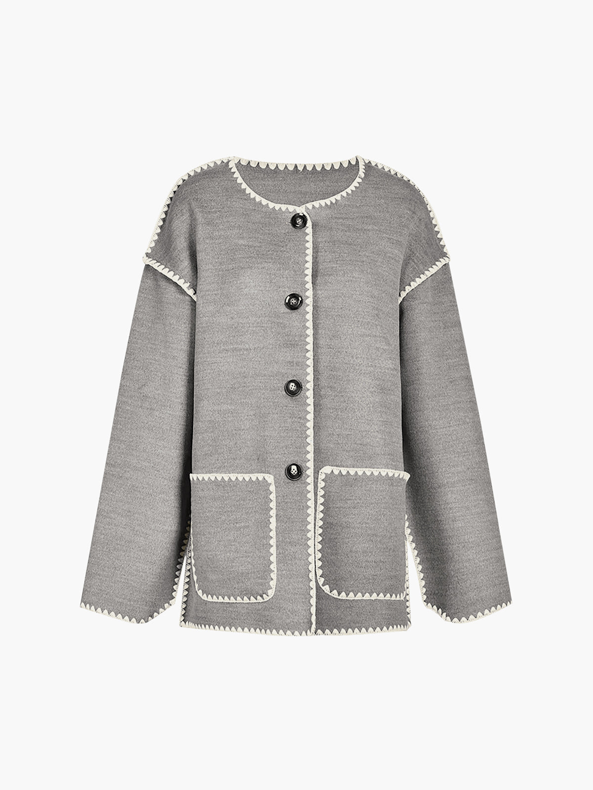 Lauren | Veste avec écharpe assortie