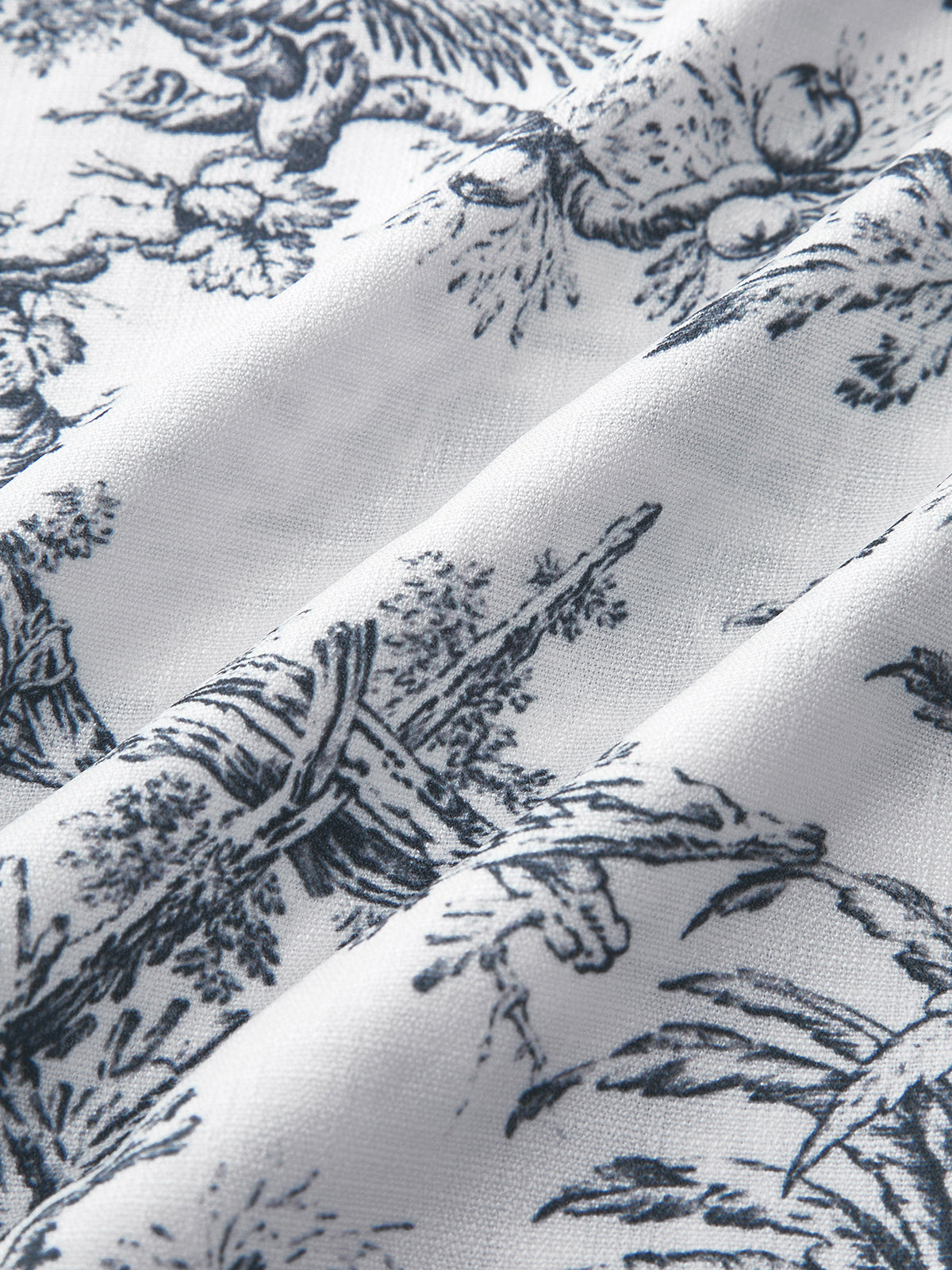 Lana | Robe courte trapèze à nouer et imprimé peinture à l'encre