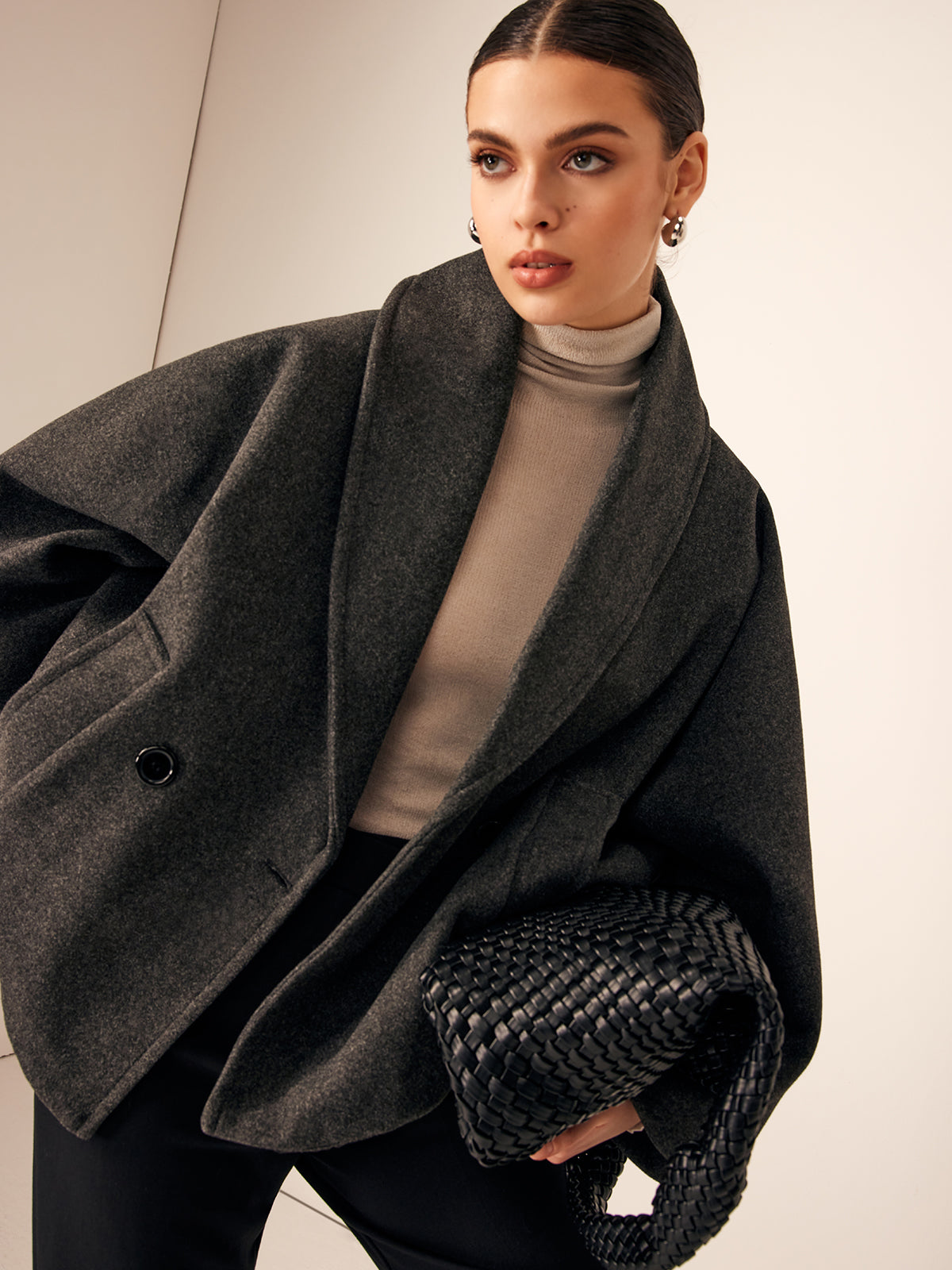 Olivia | Manteau ample croisé