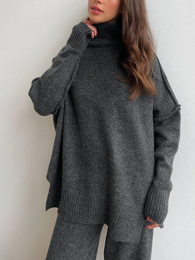 Plana | Ensemble haut à col roulé et pantalon