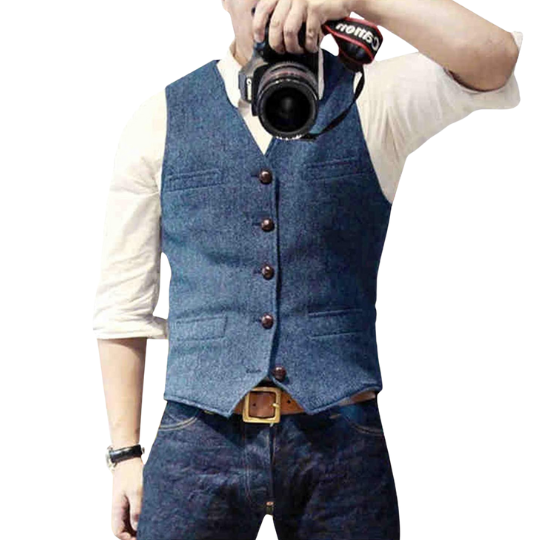 Gilet homme au style classique parfait pour un regarder élégant et soigné