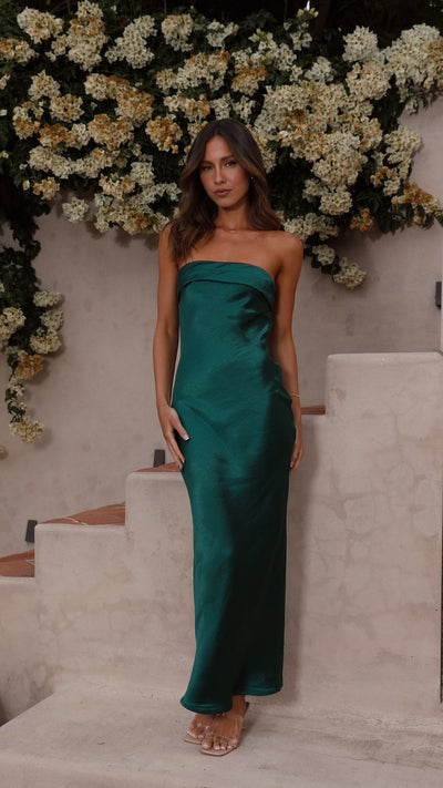 Robe longue sans bretelles parfaite pour vos sorties élégantes
