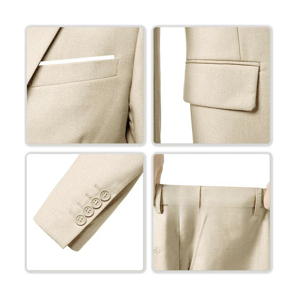 Costume trois pièces pour homme parfait pour mariage et occasions formelles
