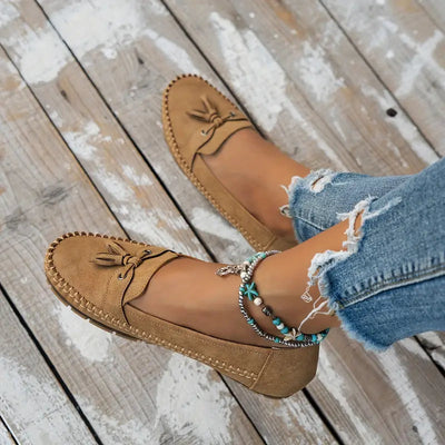 Mocassins femme confortables et doux parfaits pour marcher toute la journée