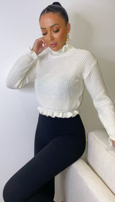 Nikki | Pull court en maille