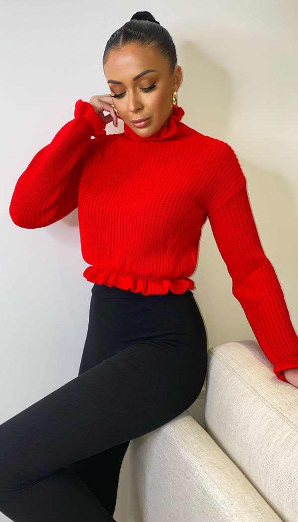 Nikki | Pull court en maille