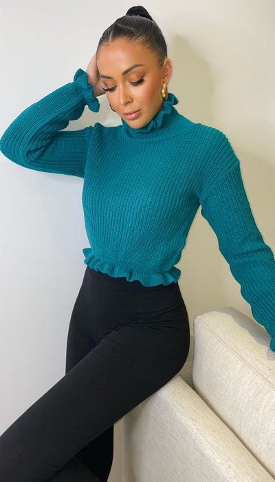 Nikki | Pull court en maille
